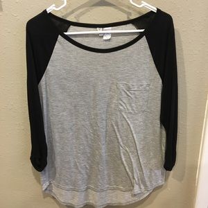 3 quarter length top